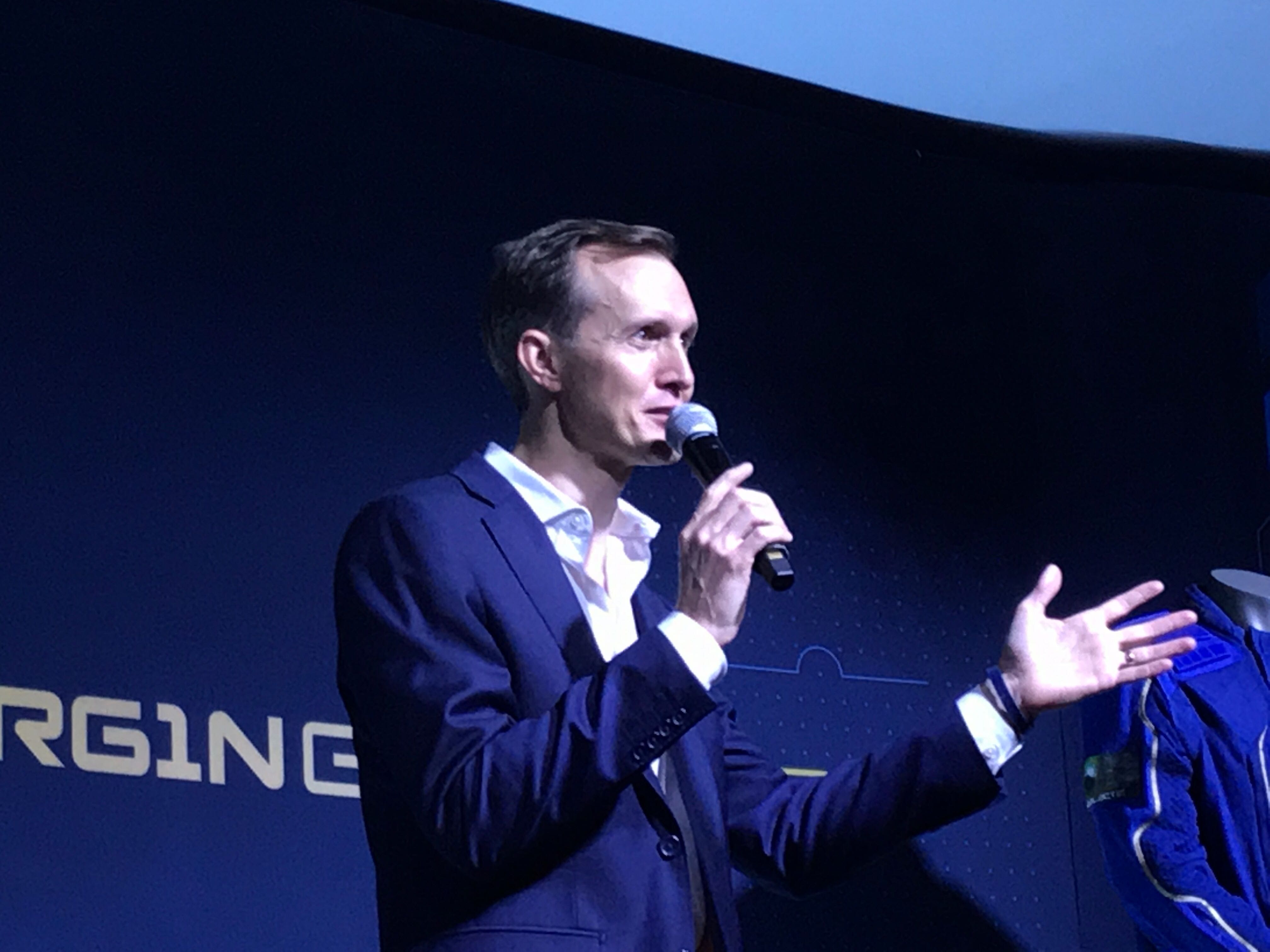 Former Virgin Galactic CEO to launch on the company's next spaceflight test