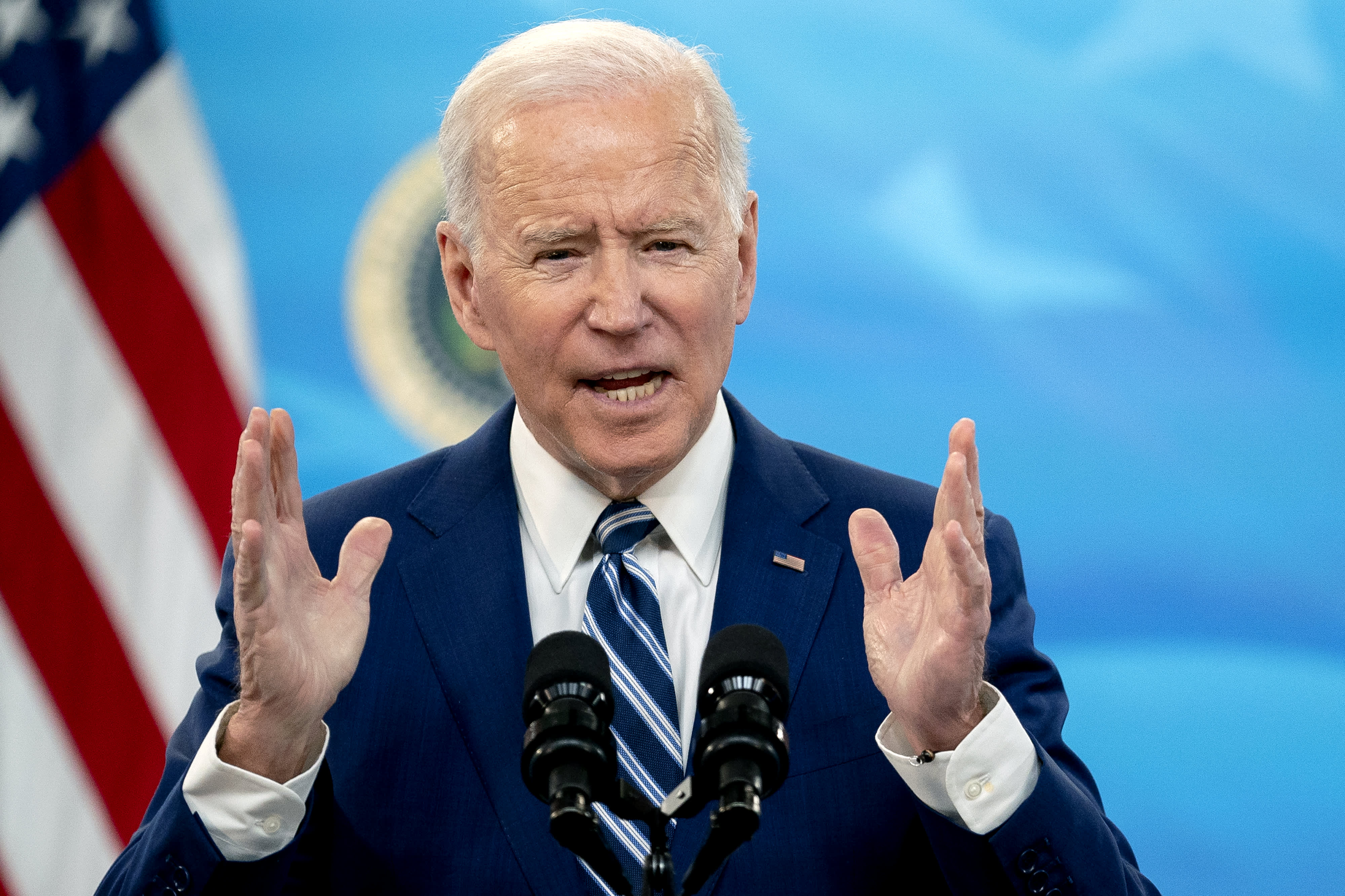 Biden aims to narrow racial inequities as part of his infrastructure and jobs programs 4 Biden aims to narrow racial inequities as part of his infrastructure and jobs programs