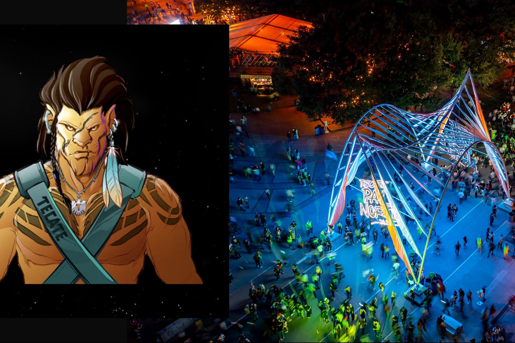 Cerveza Tecate creates NFT's for its Pa'l Norte music festival and they sell out in minutes