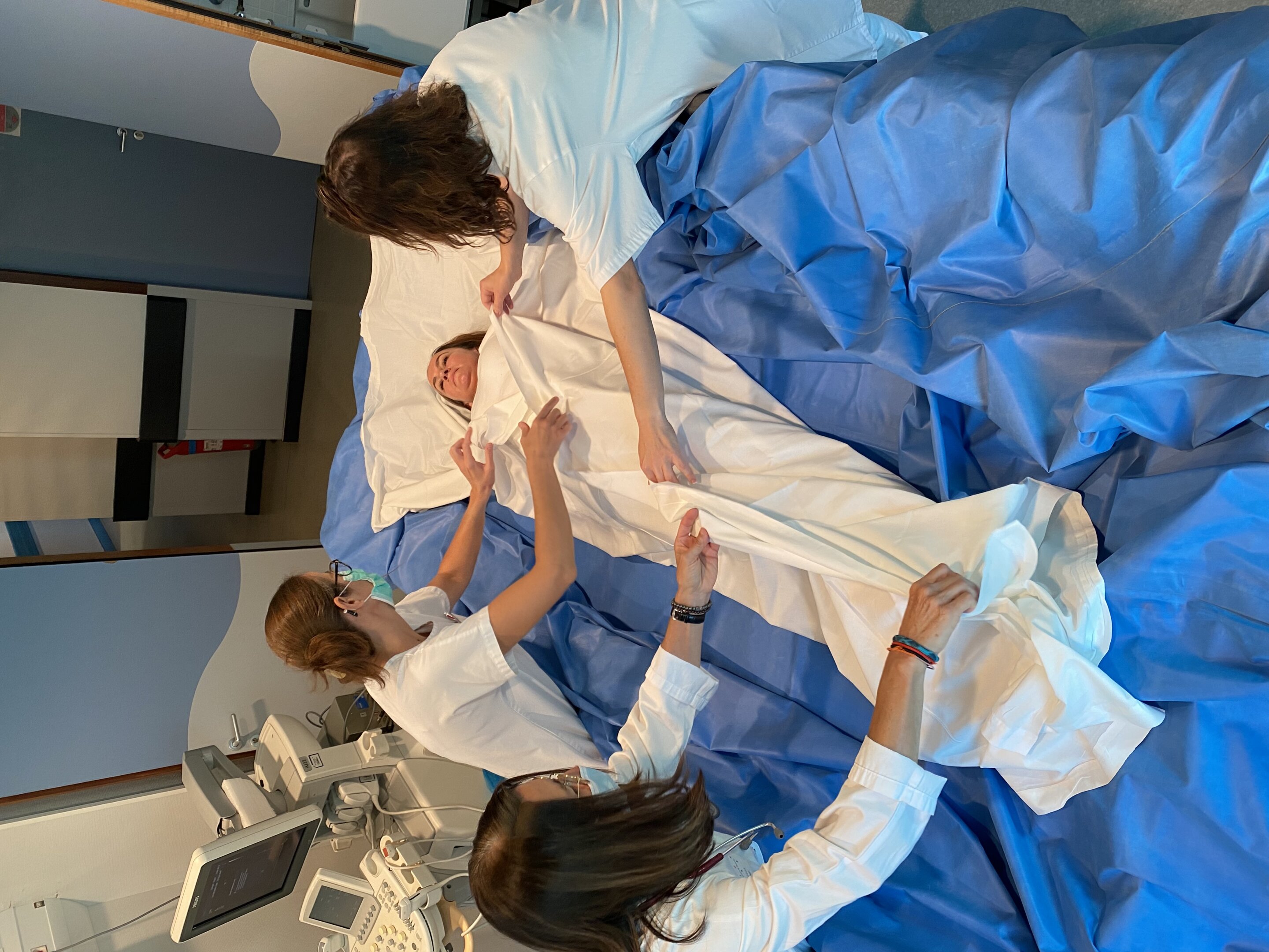 All-female crew in water-tank spaceflight study