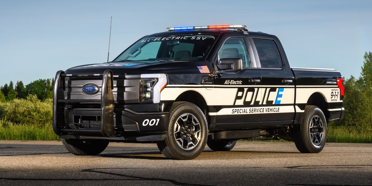 Ford Reveals F-150 Lightning Pro SSV, the EV Truck's Police Model 55 Ford Reveals F-150 Lightning Pro SSV, the EV Truck's Police Model