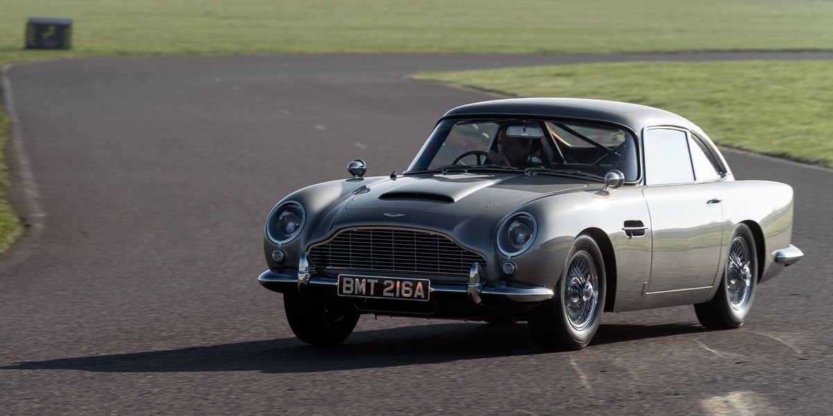 Aston Martin DB5 Stunt Cars from 'No Time to Die' Prove Mettle on Silverstone Track