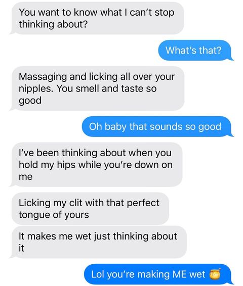 36 Women Reveal the *Hottest* Sexts They’ve Ever Received 8 sexting examples