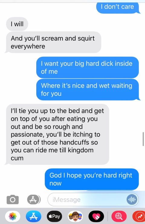 36 Women Reveal the *Hottest* Sexts They’ve Ever Received 13 sexting example