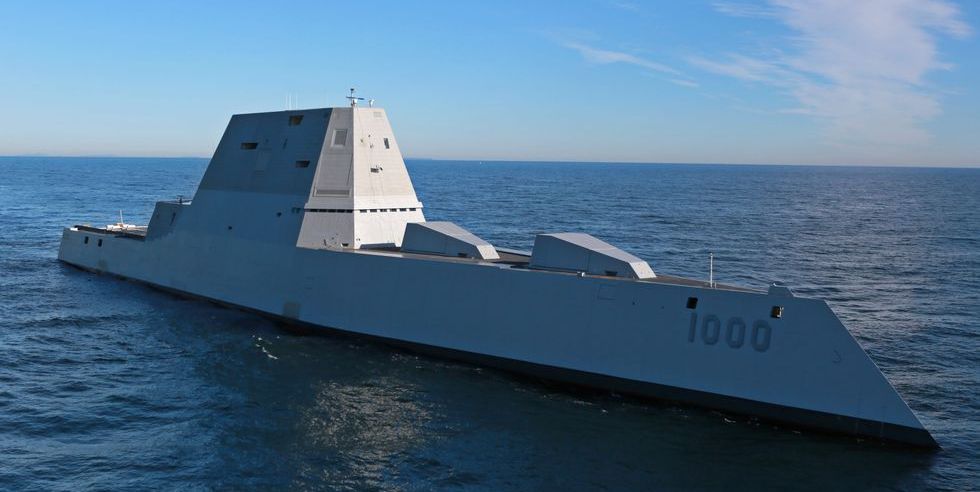 The Navy Wants to Put Lasers on Zumwalt Destroyers