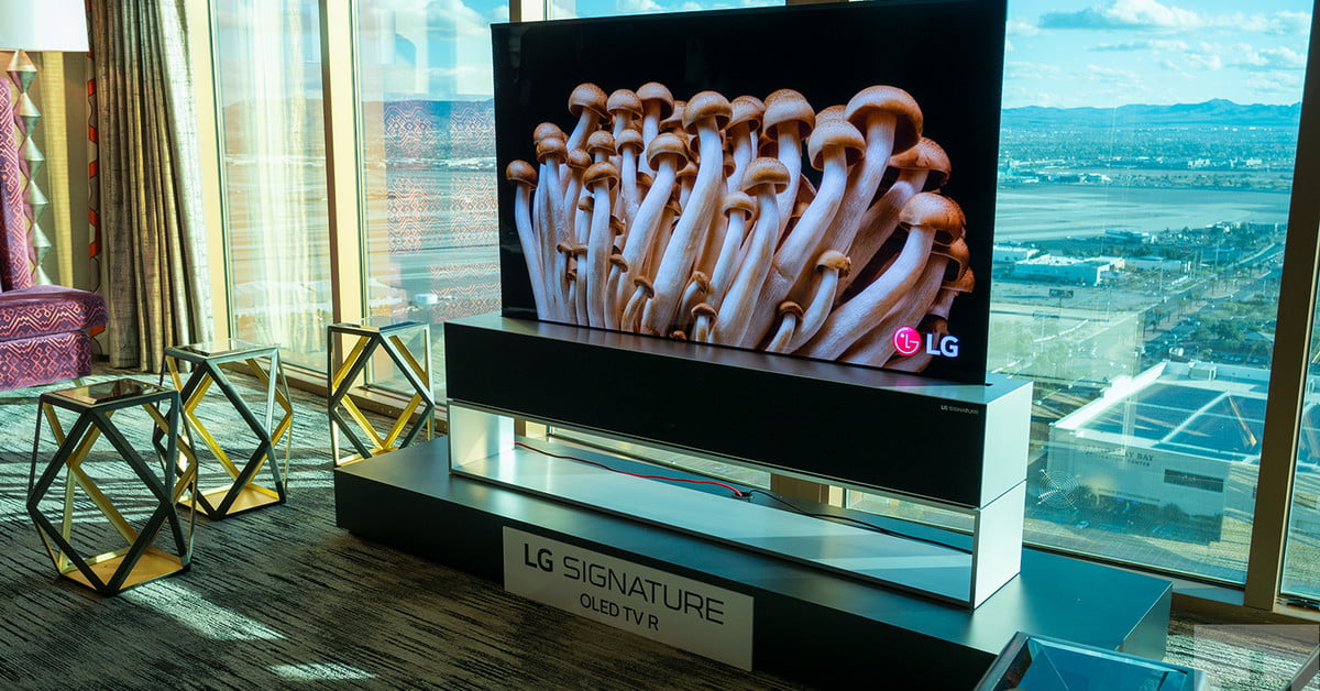 LG's Rollable TV Goes on Sale in U.S., But It Ain't Cheap | Digital Trends