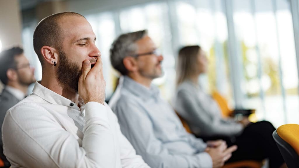 39 Percent of Employees Have Fallen Asleep During a Meeting