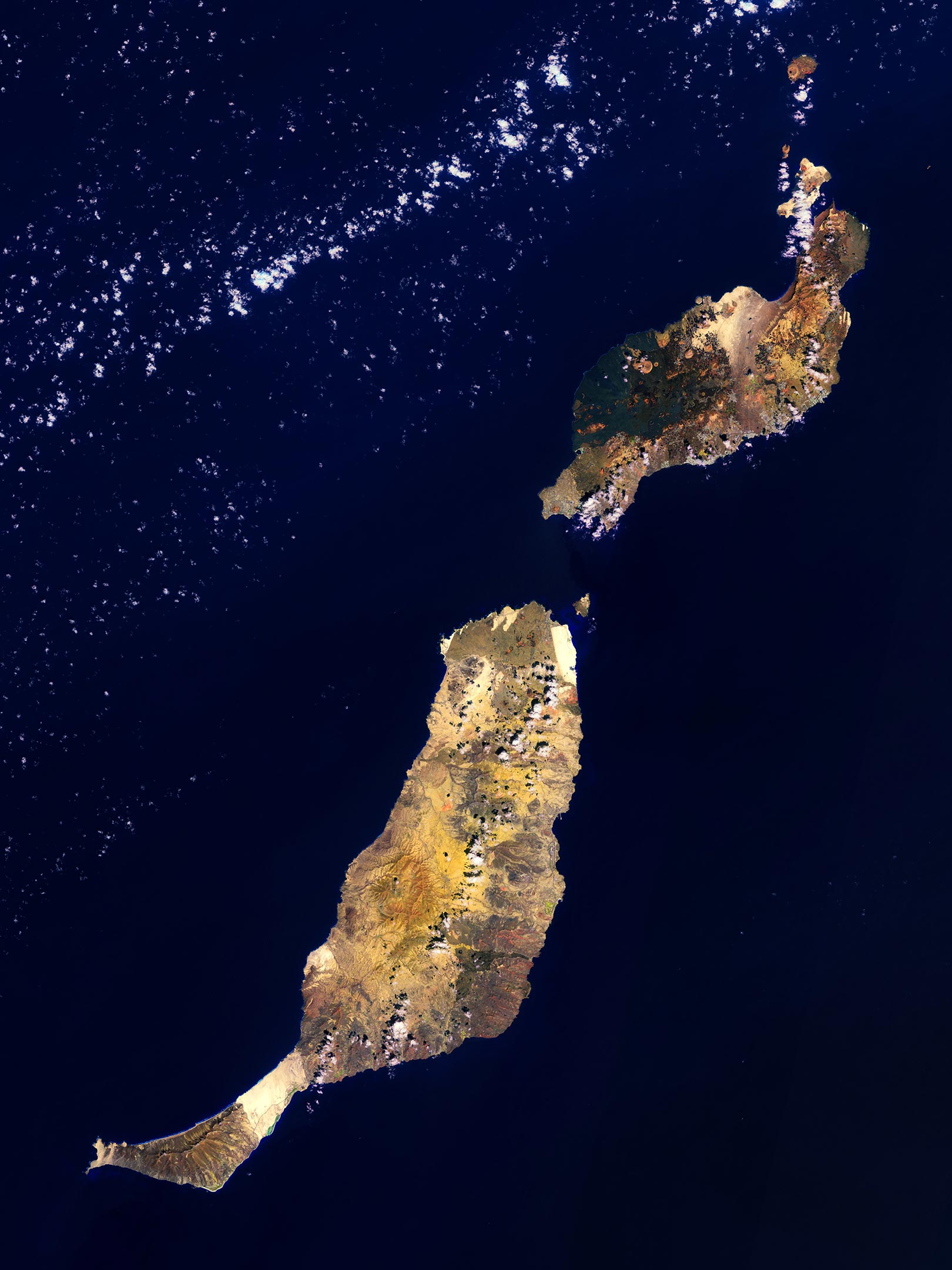 Exploring Earth From Space: Fuerteventura and Lanzarote, Canary Islands