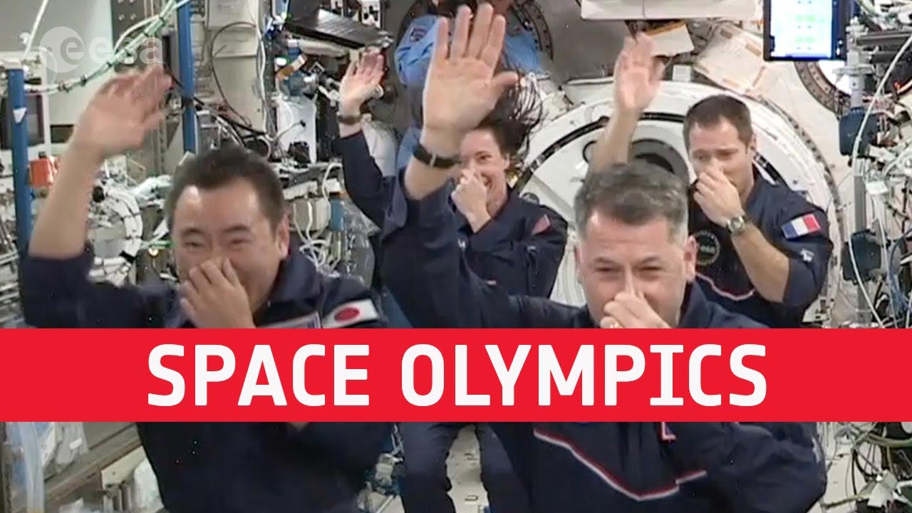 Photo of The First-Ever Space Olympics Aboard the ISS! [Video]