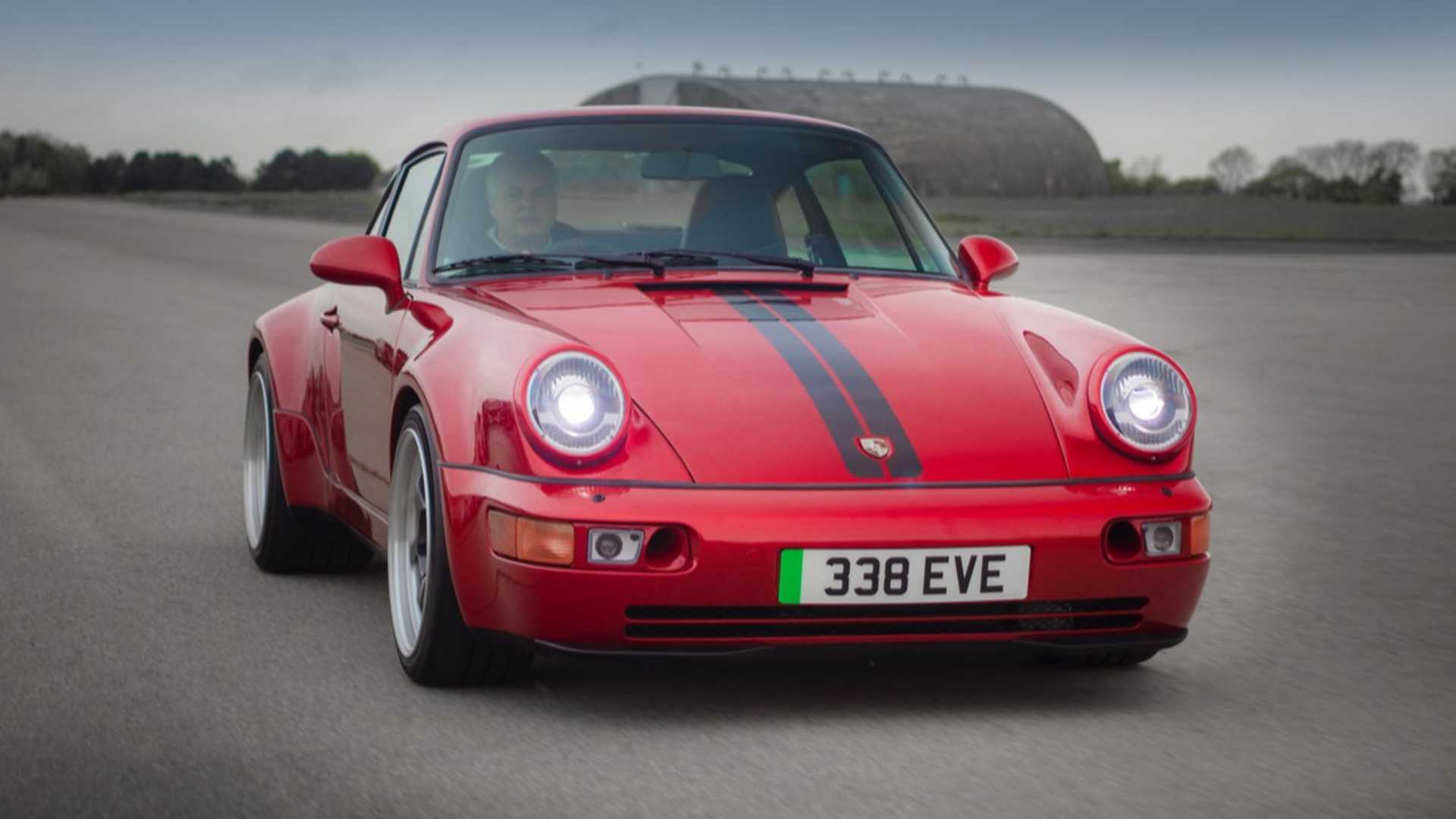 Tech Company Unveils Awesome 500-HP Porsche 911 (964) EV Restomod