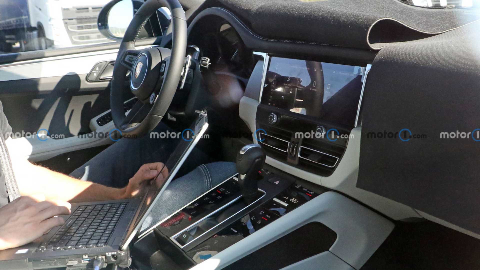 New Porsche Macan Spy Shots Give Glimpse Of Revamped Interior Design