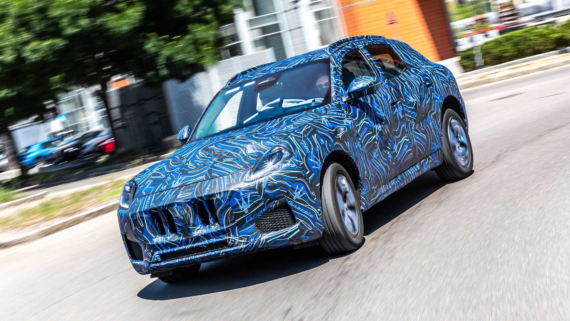 Maserati Releases Clear Images Of Smaller Grecale SUV Prototype