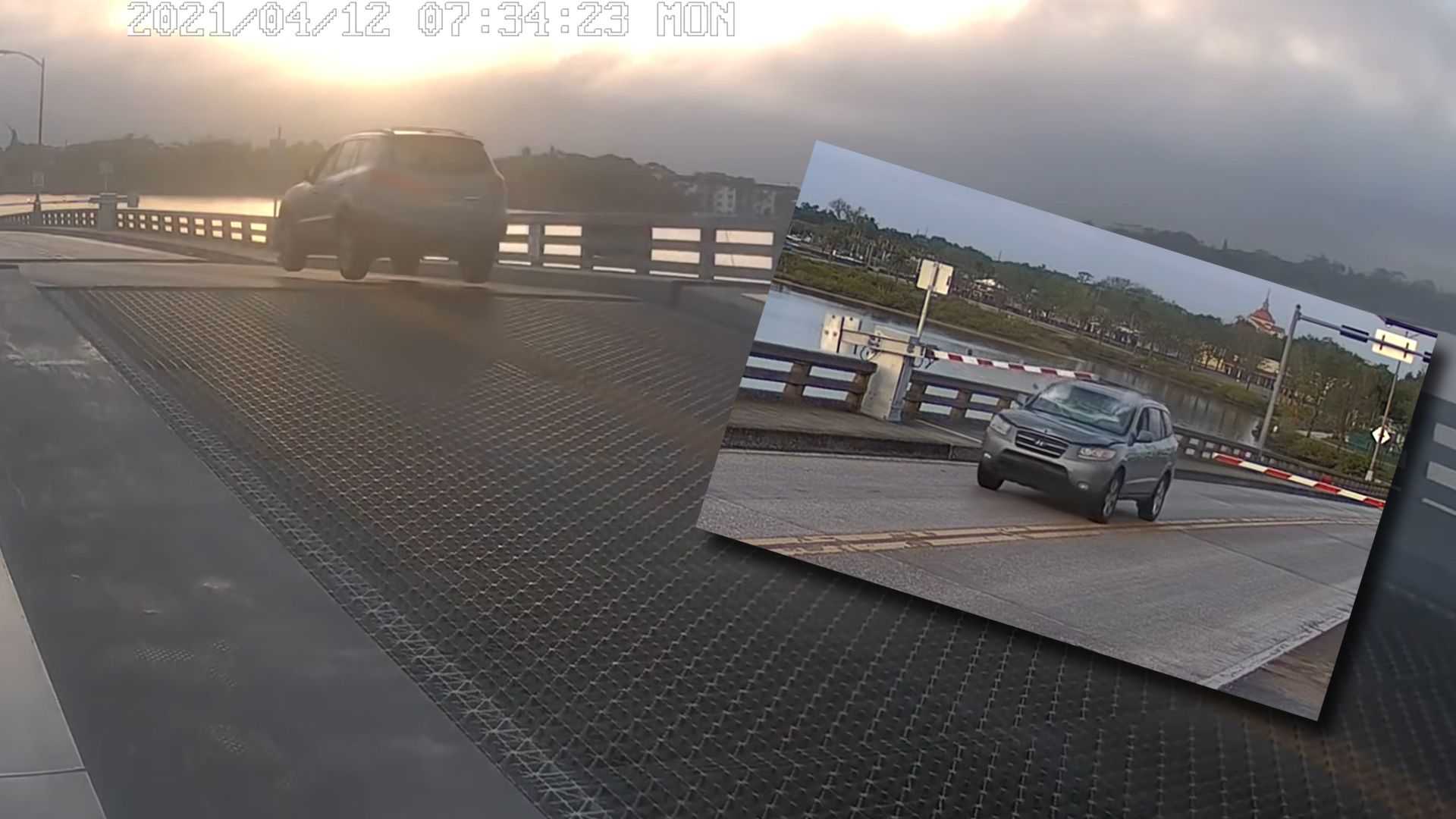 It Finally Happened: Someone Landed An Ill-Advised Drawbridge Jump