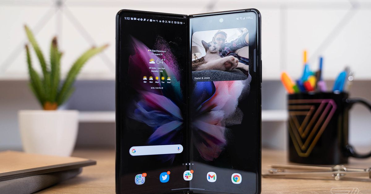 The Samsung Z Fold 3 has never been more af-fold-able at Amazon