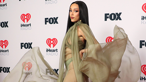 Doja Cat Looks Incredibly Sexy In Sheer Gown At iHeartRadio Music Awards — Pics