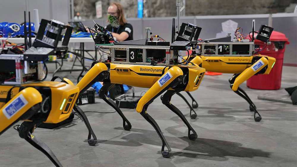 Robots Scurry Through Underground Scavenger Hunt To Advance Technology