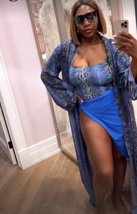 Serena Williams ‘struggling to sleep’ after partying at Brooklyn Beckham wedding 2 Serena Williams at Brooklyn Beckham and Nicola Peltz's wedding