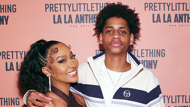 La La Anthony’s Son Kiyan, 15, Towers Over Her As She Rocks Cutout Crop Top At Event: Photos