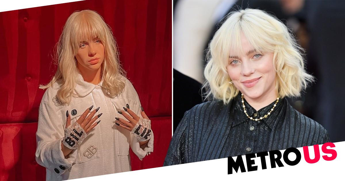 We need to talk about this wax work apparently of Billie Eilish