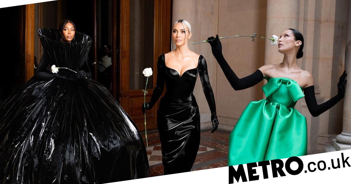 How many celebrities can you fit into a fashion show?