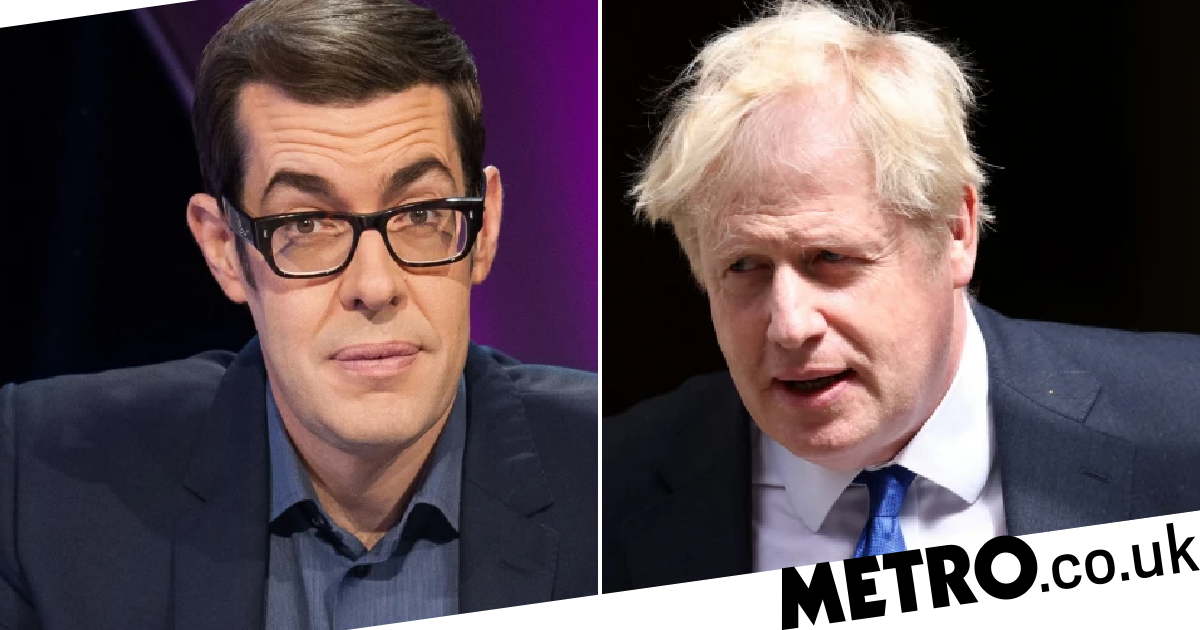Richard Osman jokes Boris Johnson resignation speech will be 'sober and classy'