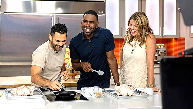 Justin Sylvester Pushes Jenna Bush Hager After She Gets Too Close On ‘Today’ Show: Watch