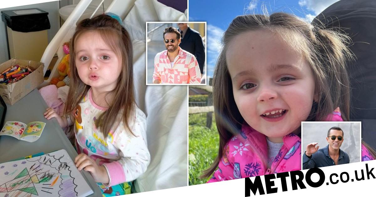 Ryan Reynolds and Rob McElhenney donate £20,000 to girl with rare form of cancer 37 Ryan Reynolds and Rob McElhenney donate £20,000 to girl with rare form of cancer