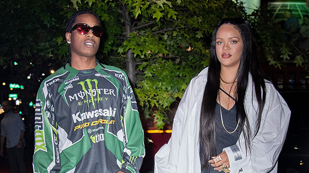 Rihanna Stuns In LBD For Date Night With A$AP Rocky 3 Months After Giving Birth